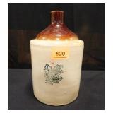 Western Stoneware Jug w/handle; 9¼" h.