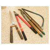 Yard Tools; Clippers; Saw; Fiskars Trimmers