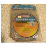 Drain Pipe Auger; ½" x 50