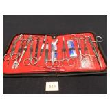 Medical Kit; Forceps; Scissors; Tweezers; Etc..