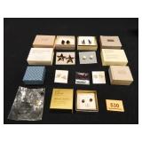 Avon Earrings; 7 pair; 3 sets of extra backs