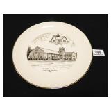 First Baptist Church-Pond Creek OK. Plate; c.1965