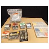 Box of Screws, Washers, Clips, etc.