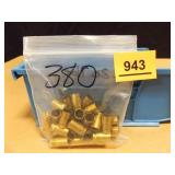 380 Casings - .20 pounds