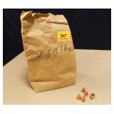 16mm Hollow Point Bullets - 2.6 lbs.