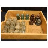 Insulators; (21); Wooden Box