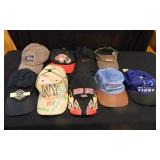 Hats-8; Visor-1; Adjustable; Assorted Styles