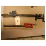 Clamps; (2); Pipe-15½"; Pipe-21¼"