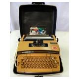 Coronet Super 10 Electric Typewriter; Powers Up