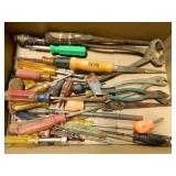 Tools; Assorted; Mostly Screwdrivers