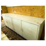 Metal Storage Cabinet; Storage Underneath