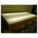 Light Box; Works; 25½" x 49½" x 5½"