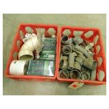 Pipe Fittings; Plastic & Metal