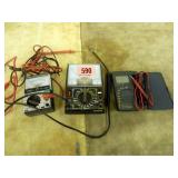 Volt Meters; (3)