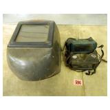 Welding Helmet; 2-Pair Goggles