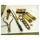 Tools; Assorted; Rulers; Wrench; Etc..