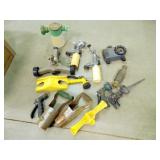 Sprinklers; Sprayers; Yard tools; Etc..