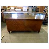 Wooden Display Cabinet w/Storage Drawers