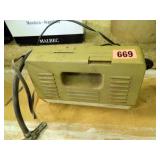 Tire Inflator-plugs into cigarette lighter in car