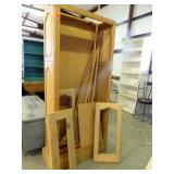 Cabinet; Project Piece; Oak; Comes w/door frames