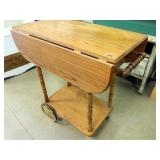 Roll-Around Cart w/drop leaf sides