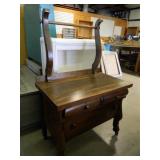 Washstand; Antique; 3 drawers