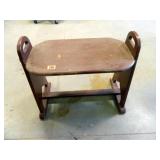 Wooden Bench; Unique Design; Vintage