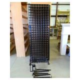 Metal Grid Wall (9); 24" x 72" ; Accessories