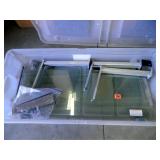 Sneeze Guard; Metal Brackets & Glass