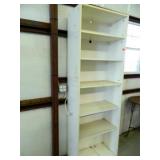 Particle Board Shelving; 26¼" x 78" x 13¾"