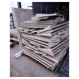 Stack of Shelving; Metal