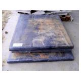 Perma Pads for HVAC Units; (4); 3-32" Square