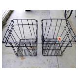 Metal Wire Baskets; 12½" x 13" x 15½"