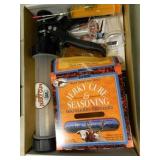 Jerky Gun Kit seasonings and tools