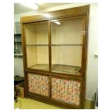 Antique Bakery Cabinet; 4 doors with 1 extra frame