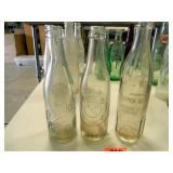 Embossed Dr. Pepper Bottles(2); Dodge City DP