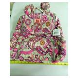 Vera Bradley Double Zip Backpack; New w/tag