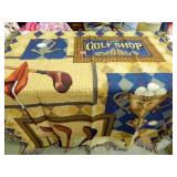 Golf Throw; " The Fairway; 50" x 60" ; New w/tag