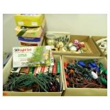 Vintage Christmas Ornaments & Lights