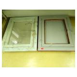 Medicine Cabinets-2; Wooden; 1 w/mirror