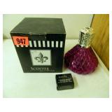 Scentier Fragrance Lamp; New; Comes w/wick