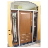 Pella Door w/ Side-lights Window & Arched Transom