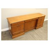 Office Credenza with Desk