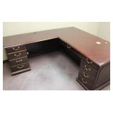 Office Desk w/ Added Top and Drawers