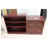 Wooden Lateral Filing Cabinet 2 drawers
