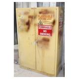 Larger Yellow Safety Storage Cabinet 43" x 65"