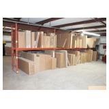 Orange Metal Shelving 4- 8