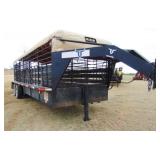 2008 Neckover 24ft. stock trailer