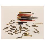 Fountain Pens (9) plus Tips