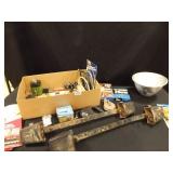 Box with Variety of Shop Repair Items